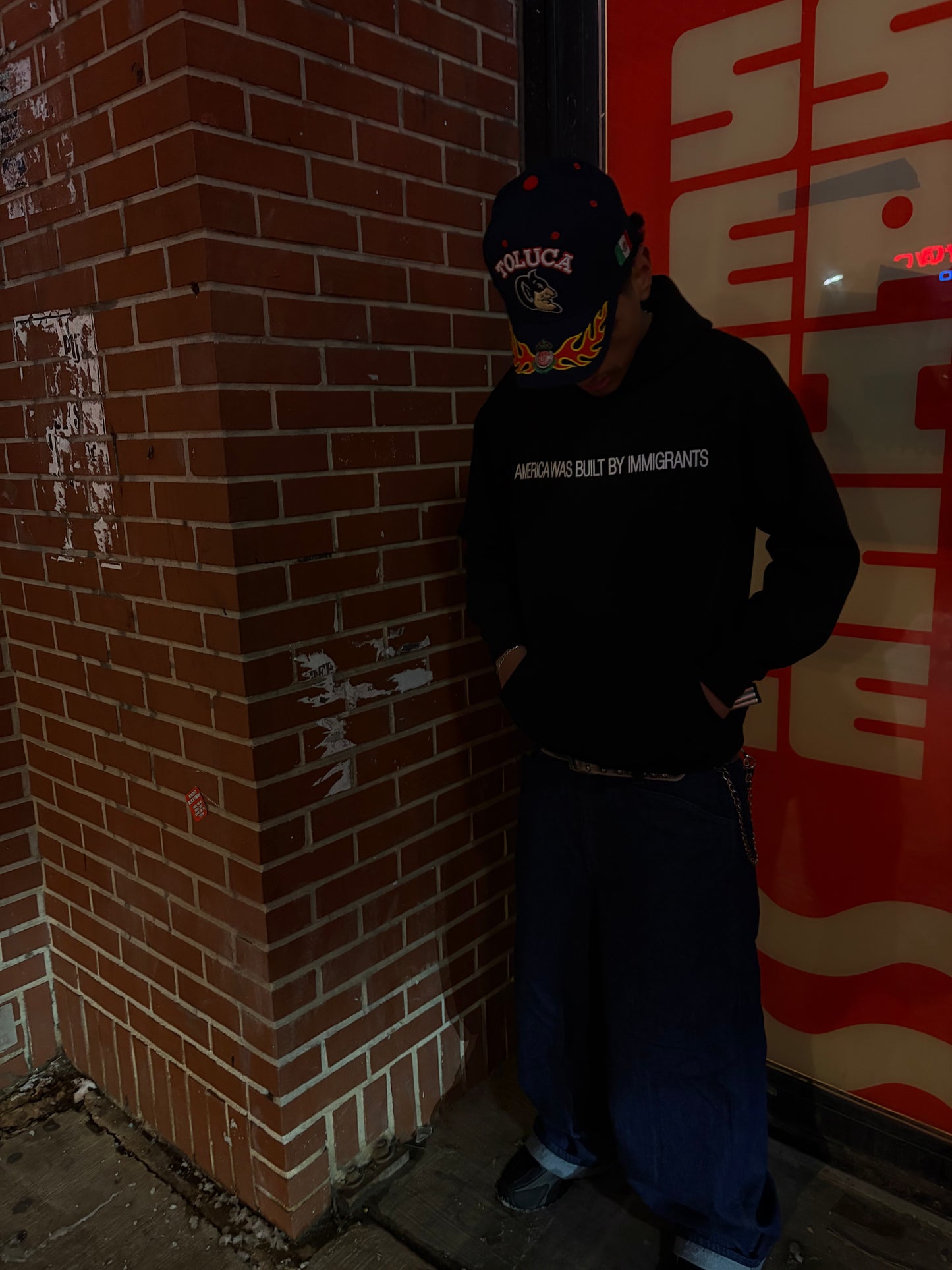 “AMERICA WAS BUILT BY IMMIGRANTS” HOODIE